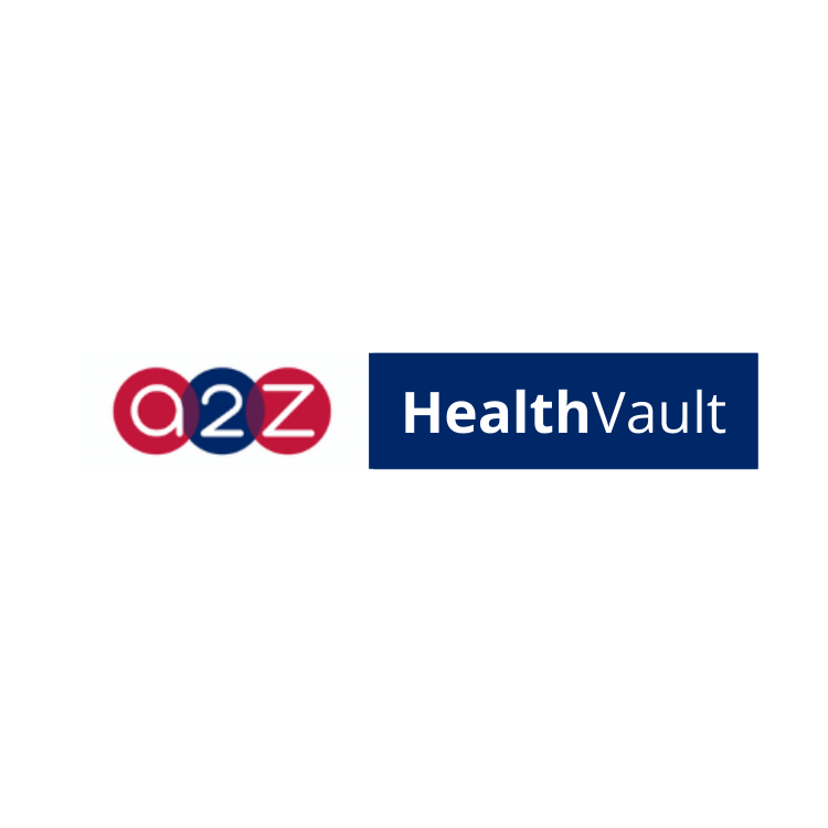 Health Vault logo a subsidiary of CureSelect