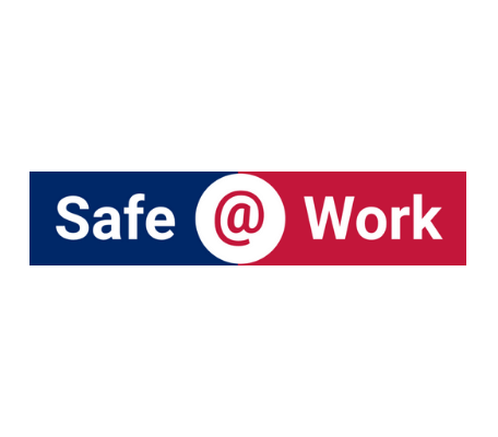 Safe@Work logo a branch of Cureselect